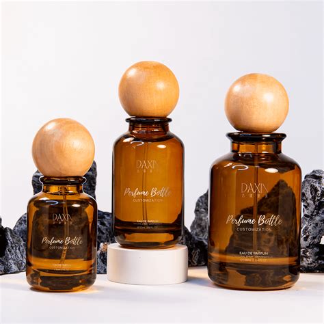 china amber glass perfume bottles